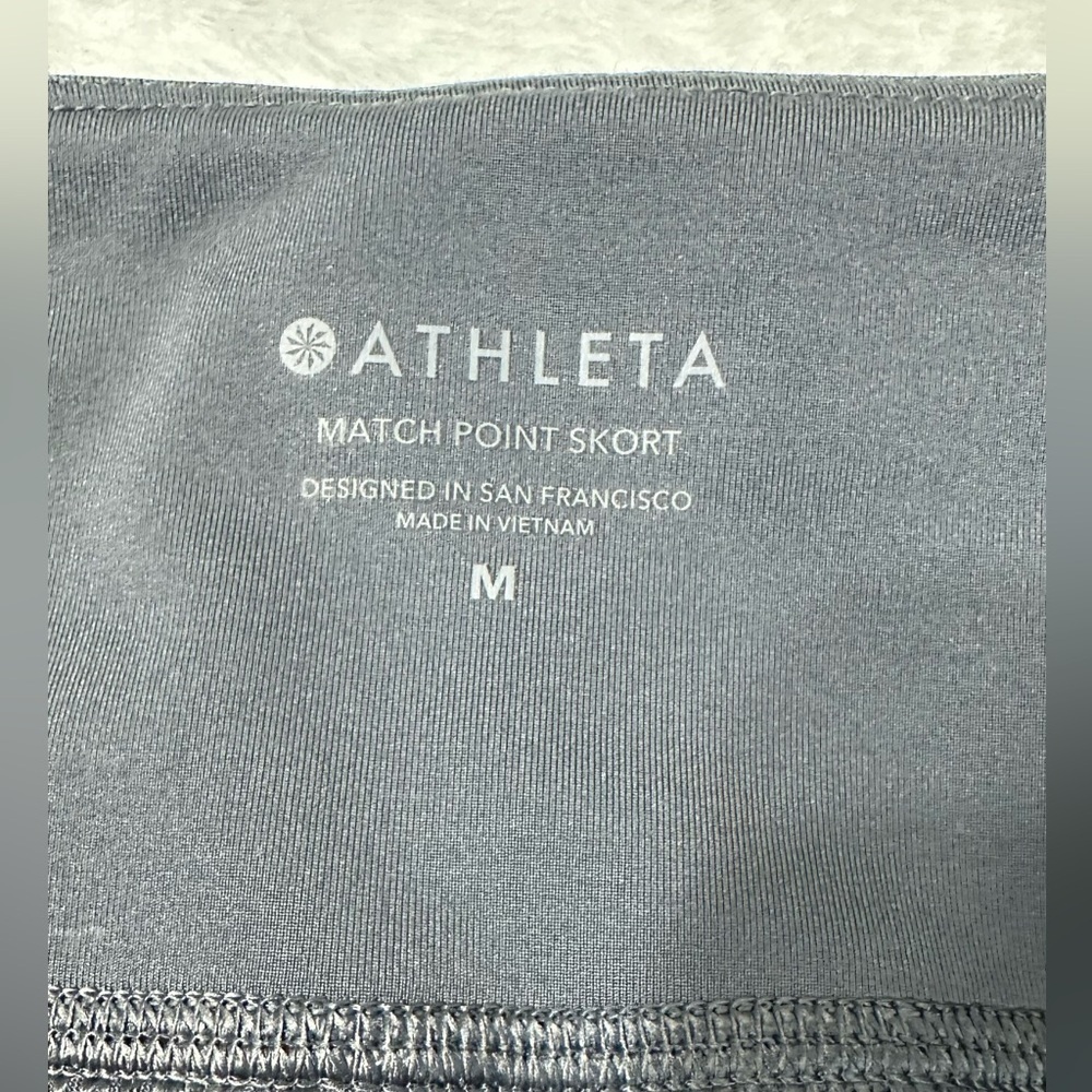 Athleta Matchpoint Gray Flared Mini Skirt - Picture 9 of 13
